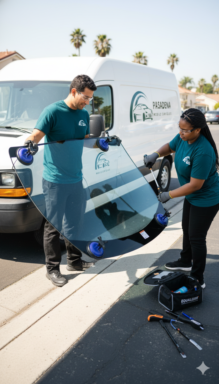 Windshield Repair Near Pasadena, CA | Onsite Chip Fix, Crack Sealing & Windshield Damage Assessment in Los Angeles, CA | Pasadena Mobile Car Glass