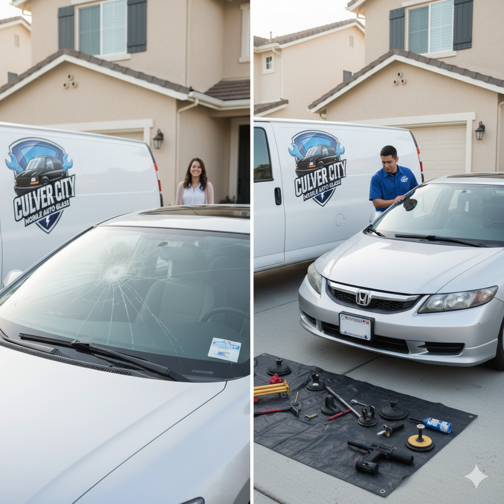 Windshield Repair & ADAS Calibration in Los Angeles, CA | Mobile Auto Glass Services